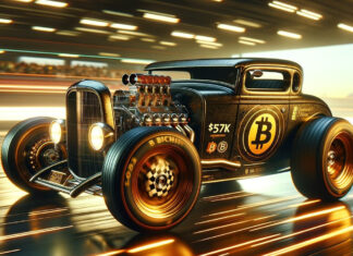 Bitcoin đạt 57 nghìn đô la trong đợt tăng giá thứ Hai